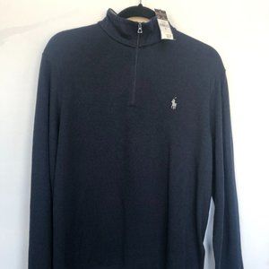 Half-Zip- Long Sleeve- Collared- Polo
